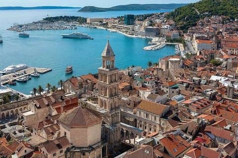 Tour a piedi di Spalato dal porto di crociera Consigli, storia ed elementi essenziali