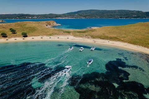Ammouliani Island Sunset Private Cruise