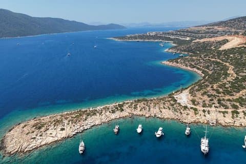 Crucero privado por la garganta de Bodrum con almuerzo todo incluido