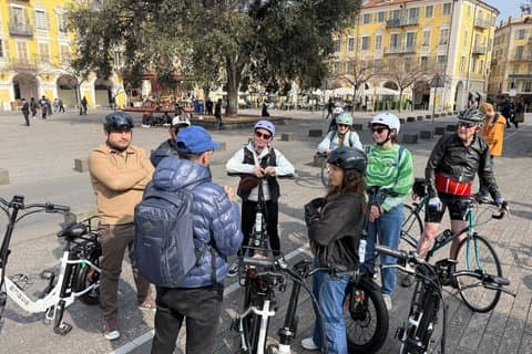 Visite guidée de Nice a vélo électrique