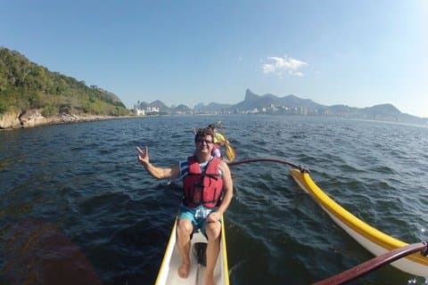 Rio Ocean Canoagem Experiência: Sea Kayak ou Hawaiian Outrigger