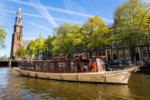 Amsterdam : Saloon Boat Cruise + Opción de bebidas y bocados ilimitados