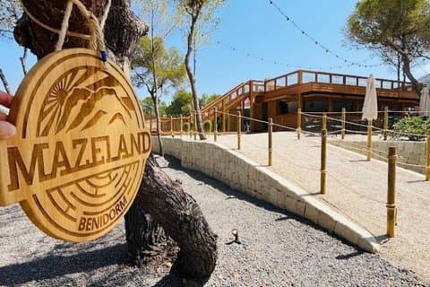 From Albir and Benidorm MazeLand coach trip
