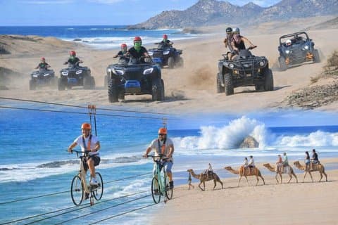 Cabo Sky cykel, kamel, hästrygg, ATV och Buggy Tour : 1 eller 2 dagar