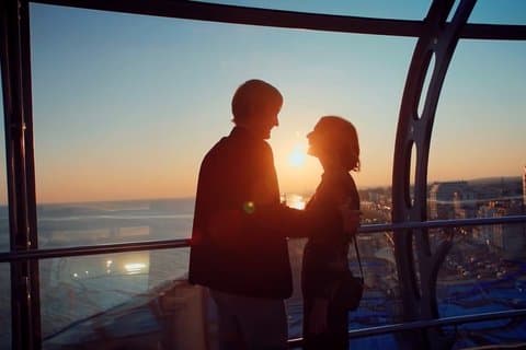 Brighton i360: Sky Bar 360 billet (med champagne eller soft drink)