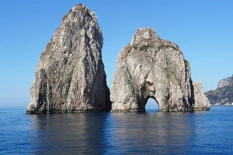 Capri båttur från Salerno Express eller Premium alternativ