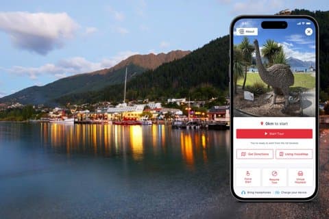 Queenstown a pie : Una gira de audio