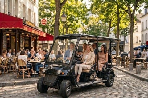 Tour privado en carro de golf por París St Germain y Barrio Latino