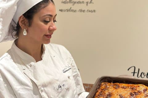 Florencia: Clase de lasaña y tiramisú con vino en Ponte Vecchio