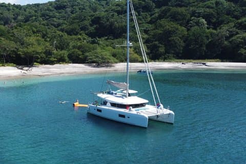 Luksus katamaran Kephas standard tur i Gulf of Papagayo
