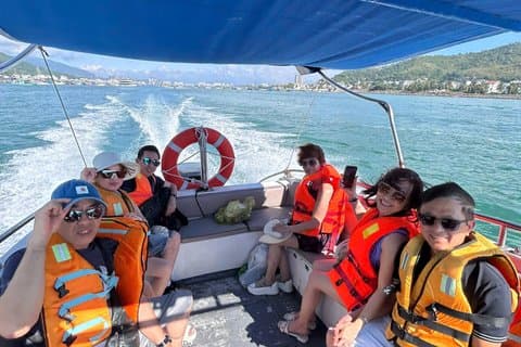 Tour de 3 islas a Nha Trang en lancha rápida