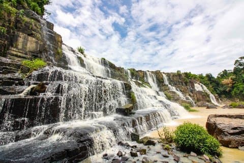 Da Lat højdepunkter Elephant Falls, Silk Village og landlige liv