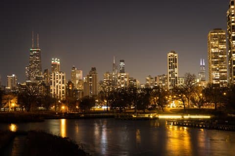 Chicago Private Night Skyline og Lakefront Scenic Tour