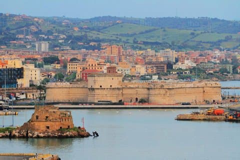 Civitavecchia Ficoncella termiske bade og kulturel rundvisning