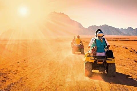 Quadfahren in der Sinai Wüste