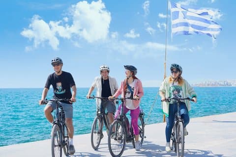 Athen Stadt- und Seeradtour