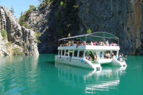 Tour in barca del Green Canyon da Side con pranzo e bevande analcoliche