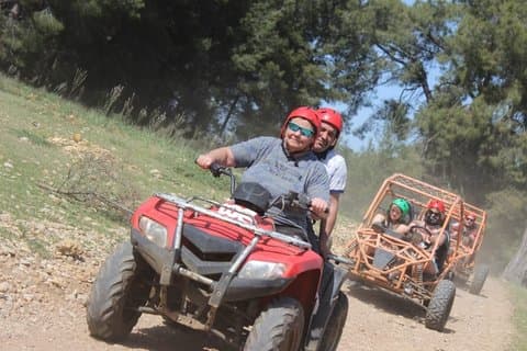 Quad ATV Safari eller Buggy Safari oplevelse i Antalya