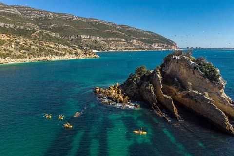 Arrabida Adventure Coasteering Prova Dyk eller Via Ferrata