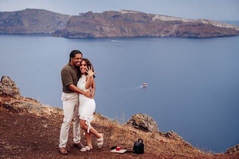 Autentiska förslag Fotografering erfarenhet i Santorini & Transfer