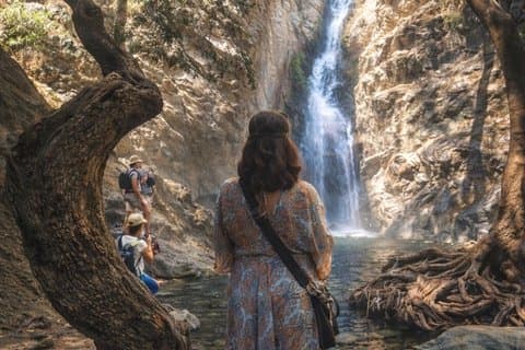 Chypre Découvert Platres Omodos Cascade et vin