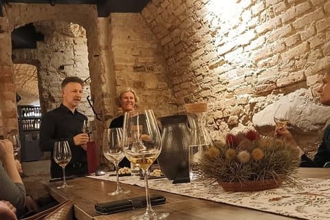 Local Wine and Mead Tastings in Vilnius Old Town Cellars
