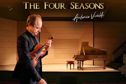 De vier seizoenen door Vivaldi in Milaan