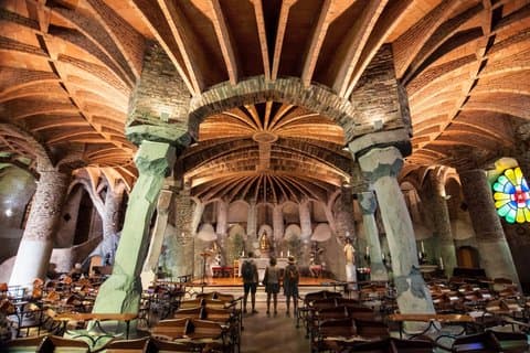Gaudi mindre känd konst: Colonia Guell, Casa Vicens & Bellesguard