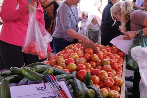 Rethymno Altstadt Essenstour Lokaler Marktbesuch Verkostungen