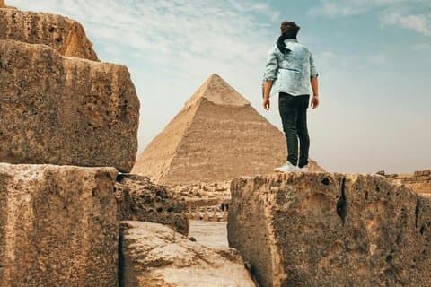 The Pyramids of giza