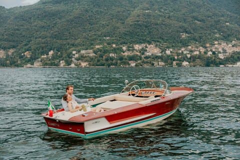 Private Lake Como Cruise on the 1969 Riva Olympic Elisabetta