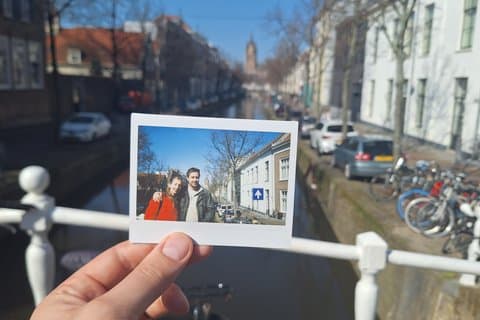 Delft: Engelska rundvandring i Gamla stan + Polaroidfoto