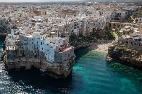 Visite en bus du meilleur d'Alberobello Trulli et Polignano a Mare au départ de Bari