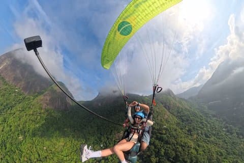 Parapente Rio de janeiro : Parapendio Tandem Voli su Rio