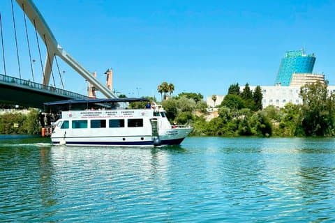 Sevilha: Passeio de barco no rio Guadalquivir