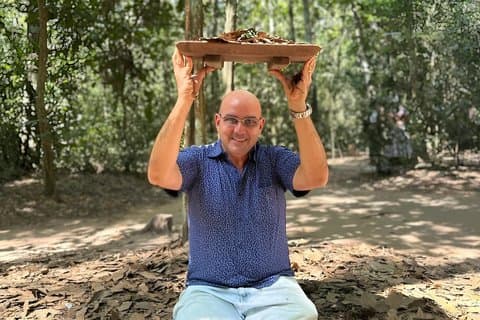 Heldag med frokost og afhentning til Cu Chi-tunneler og Mekong-deltaet
