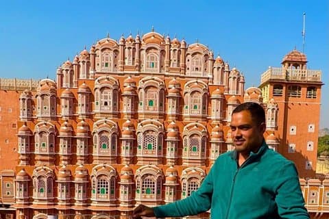 Tour privato di un giorno a Jaipur: fortezze, palazzi ed esperienza culturale