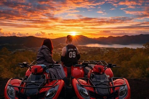 Bali: Mt. Batur Sunrise ATV Quad Bike Adventure with Breakfast