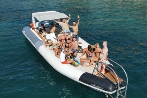 Saranda Speedboat tur til Krorez Bay
