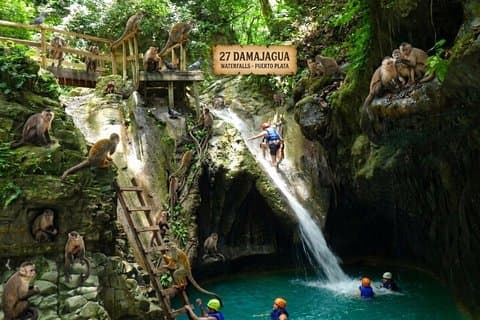 Puerto Plata : Private Tours, 7 Waterfalls and Monkey House