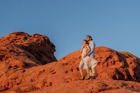Sessione fotografica scenica a St George con Tyler
