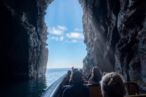 São Miguel: Sea Caves & Volcanic Cliffs Boat Tour