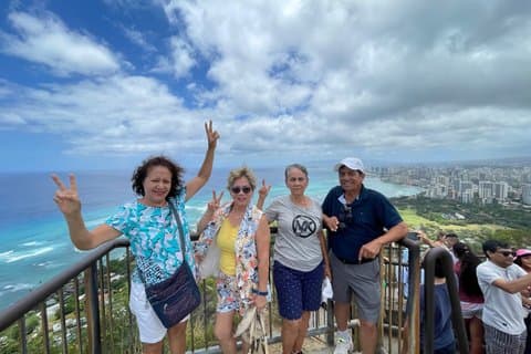 Privat Diamond Head Crater och Manoa Falls Rainforest Experience
