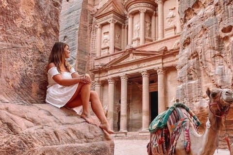 2-dagers Petra Wadi Rum og Dødehavet privat guidet tur