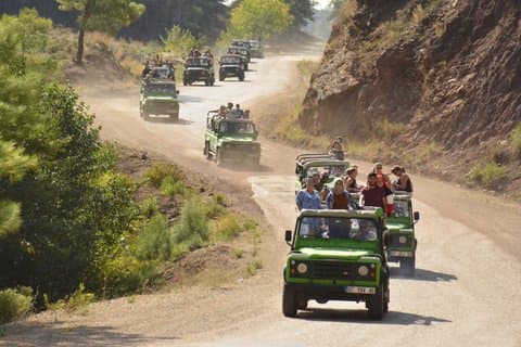 Marmaris Jeep Safari Tour med vattenfall och vattenstrider