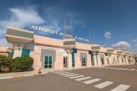Privat Agadir lufthavnstransport med Meet & Greet Safe
