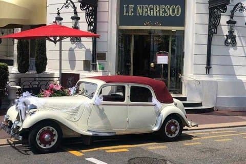 ハネムーンビンテージカーツアーグレースケリーのリビエラエスケープ
