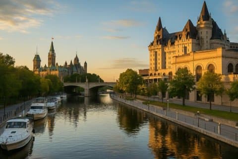 Ottawa City Highlights Group Tour Minibus 1 hour 30 minutes