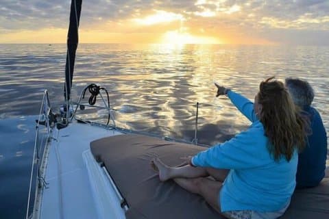 Tour en velero al atardecer por Cabo con barra libre