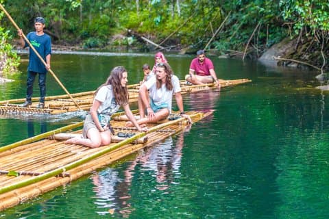 Phang Nga Bambus Rafting und Dschungel Tour von Phuket